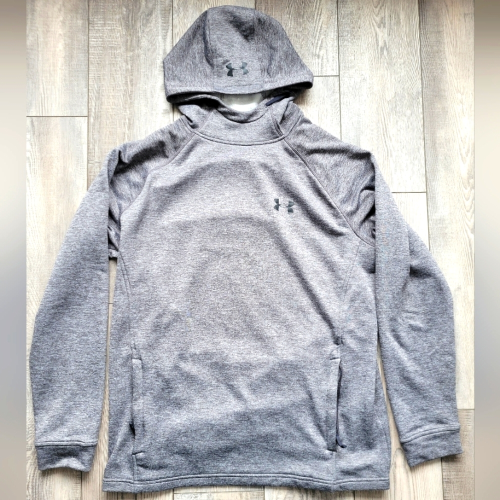 Men's Under Armour heather-gray hoodie